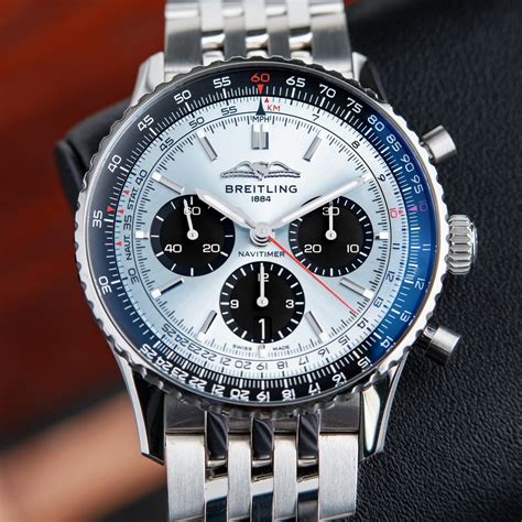 breitling b01 42 ice blue|Breitling navitimer b01 41mm.